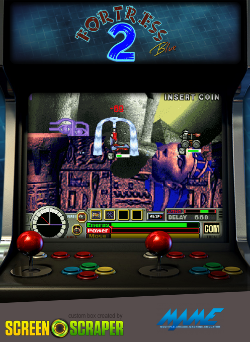 Fortress 2 Blue Arcade box art