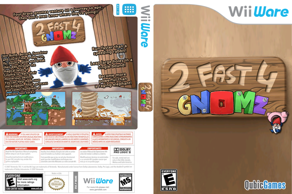 2 Fast 4 Gnomz — box-texture (US)