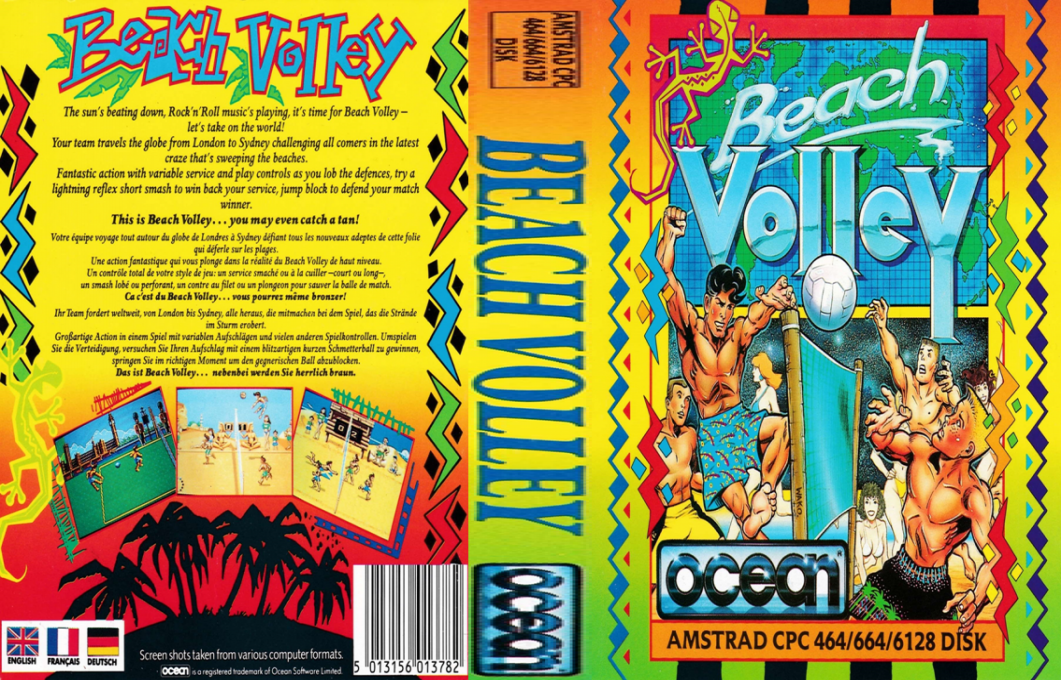 Beach Volley — box-texture (EU)