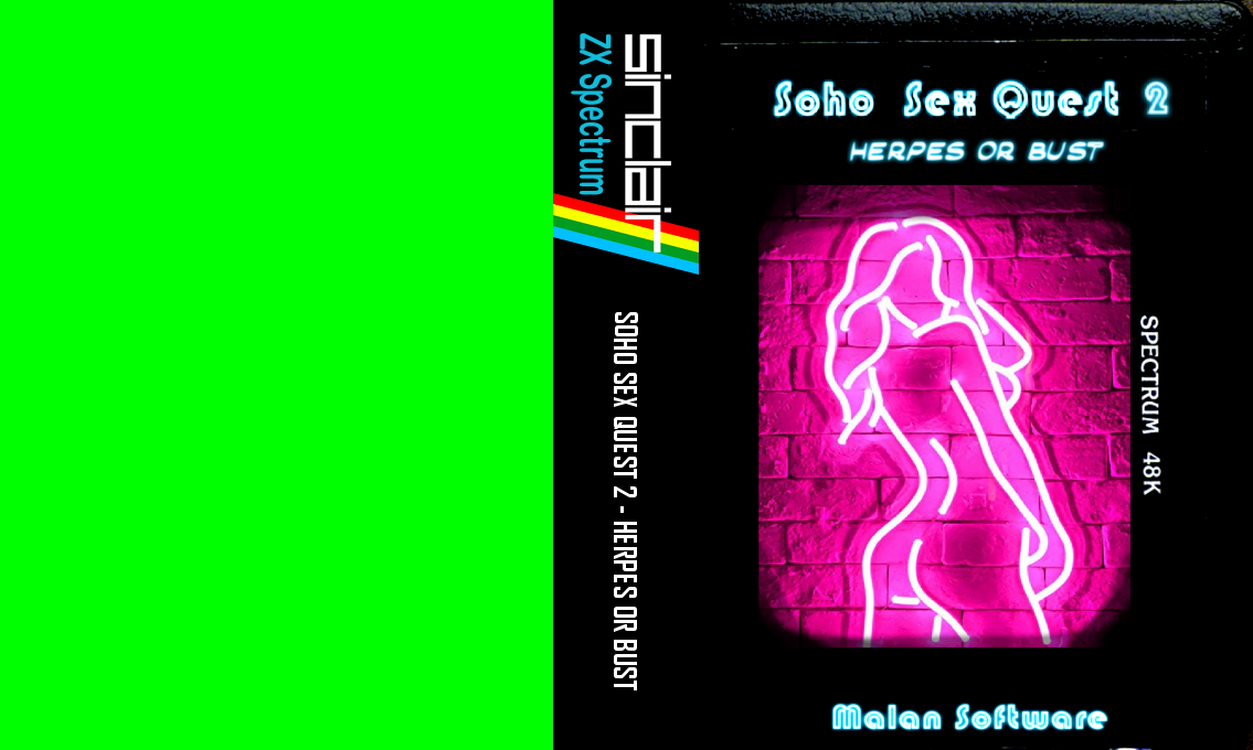Soho Sex Quest 2 - Herpes or Bust — box-texture (EU)