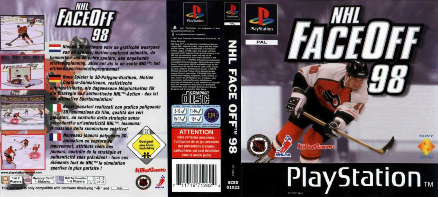 NHL FaceOff 98 — box-texture (EU)