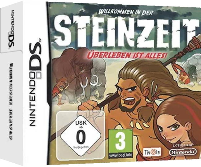 Willkommen in der Steinzeit - Ueberleben Ist Alles! — box-3D (DE)