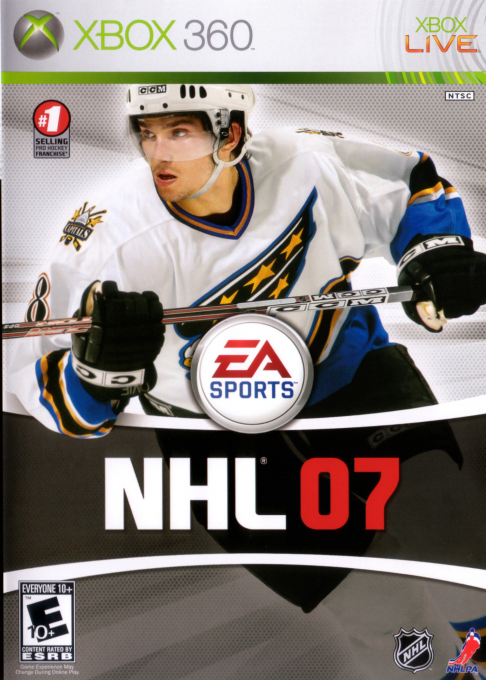 NHL 07 box art