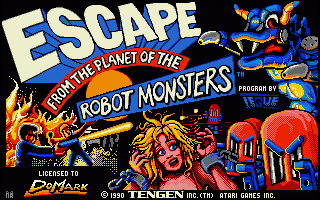 Escape from the Planet of the Robot Monsters — sstitle (EU)