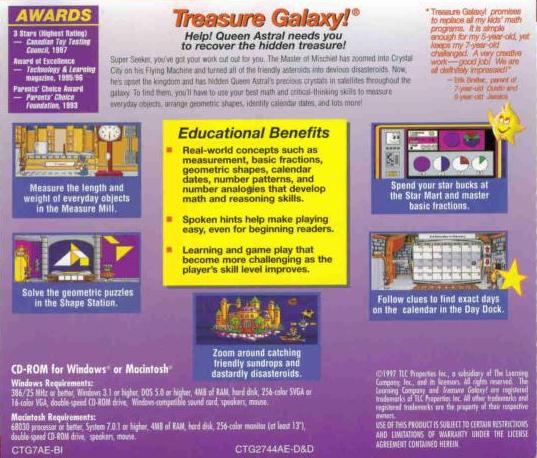 Super Solvers Treasure Galaxy! — box-2D-back (WOR)