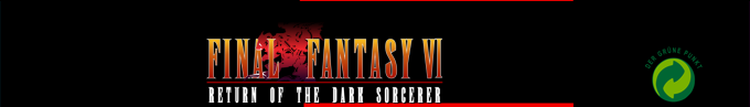 Final Fantasy VI : Return of the Dark Sorcerer — box-2D-side (SS)