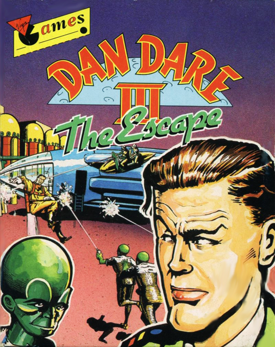 Dan Dare 3 - The Escape box art