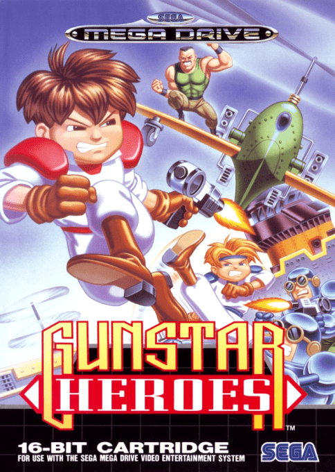 Gunstar Heroes — box-2D (EU)