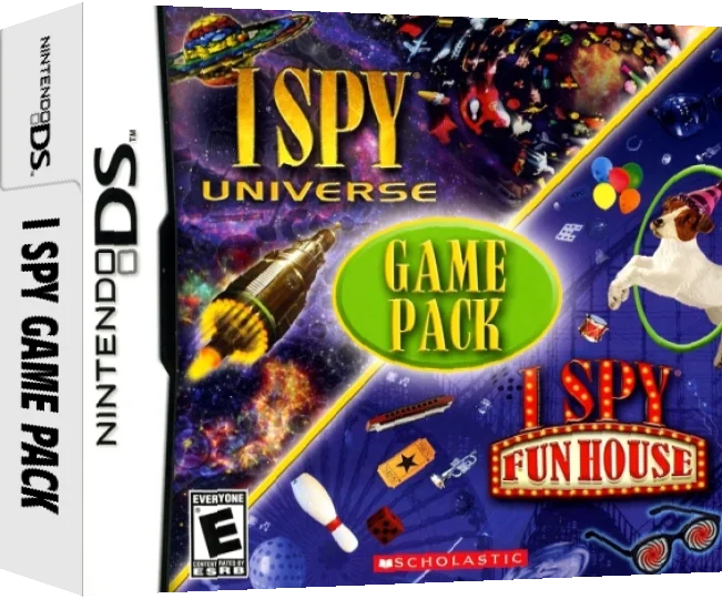 I Spy - Game Pack — box-3D (US)