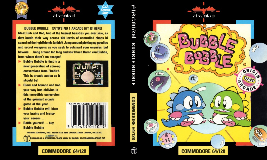 Bubble Bobble — box-texture (EU)