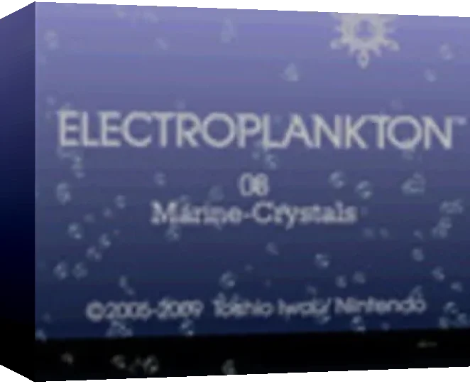 Electroplankton - Marine Snow — box-3D (JP)