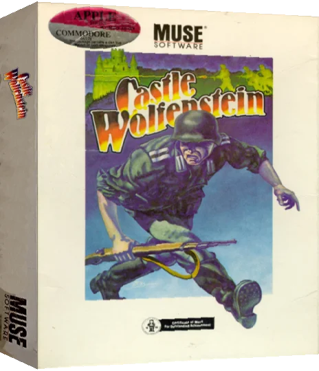 Castle Wolfenstein — box-3D (US)