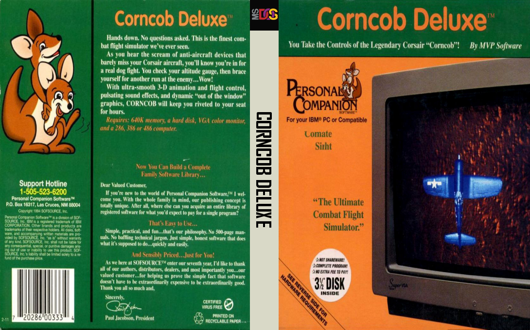 Corncob Deluxe — box-texture (US)