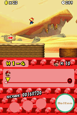 Super Mario Run DS — ss (WOR)