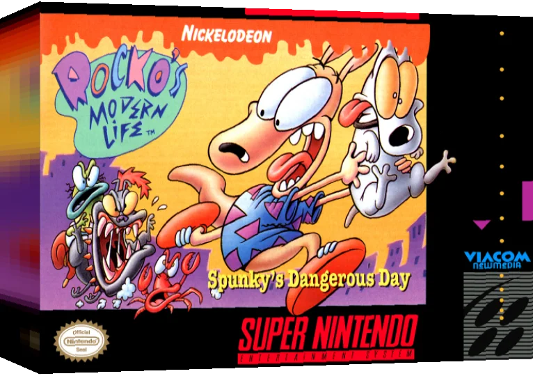 Rocko's Modern Life - Spunky's Dangerous Day — box-3D (US)