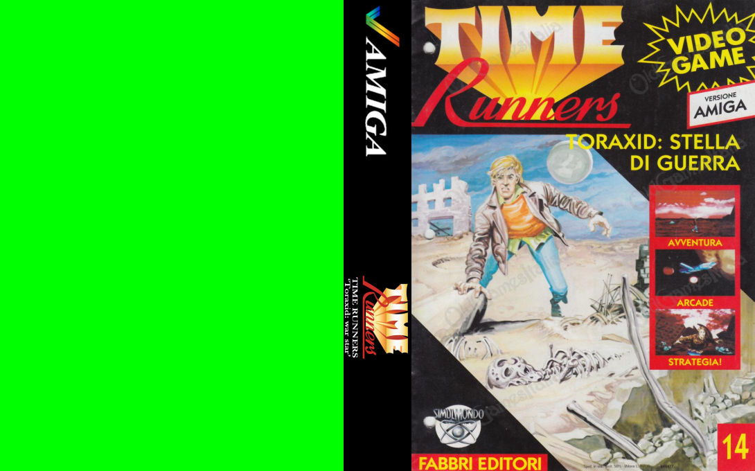 Time Runners 14 - Toraxid - War Star — box-texture (IT)