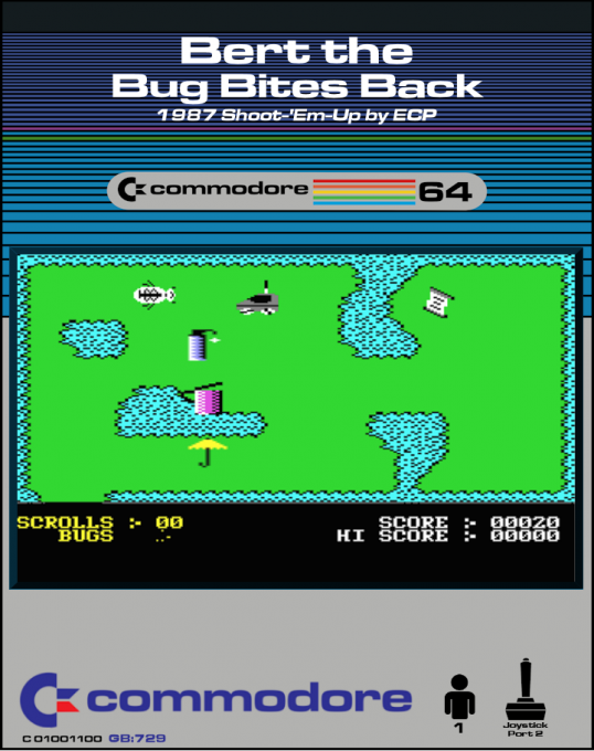 Bert the Bug Bites Back box art