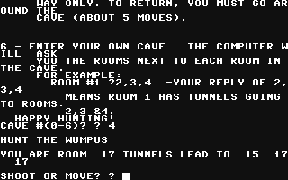 Hunt The Wumpus 2 — ss (EU)