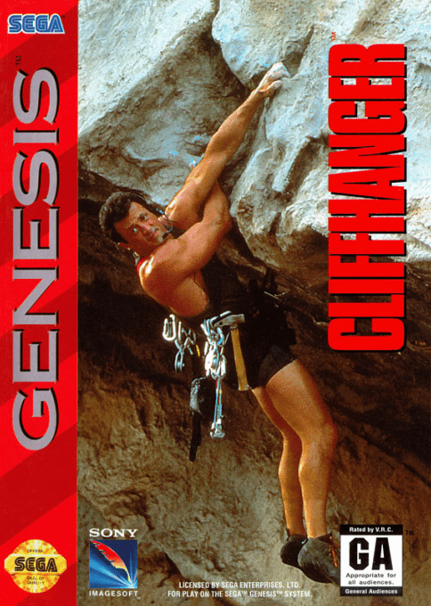 Cliffhanger box art