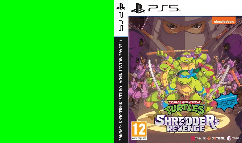 Teenage Mutant Ninja Turtles: Shredder's Revenge — box-texture (EU)