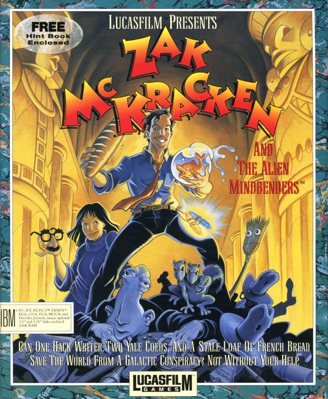 Zak Mckracken And The Alien Mindbenders box art