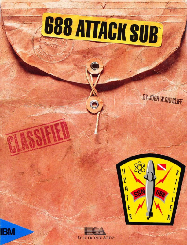 688 Attack Sub box art