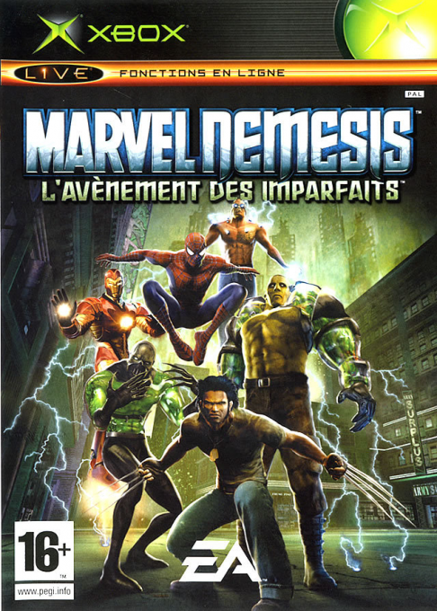 Marvel Nemesis - Rise of the Imperfects — box-2D (FR)