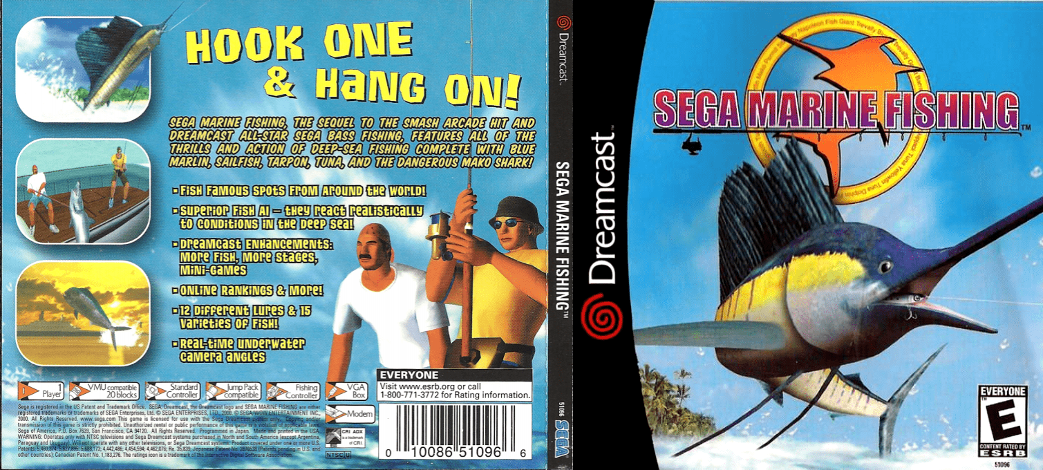 Sega Marine Fishing — box-texture (US)