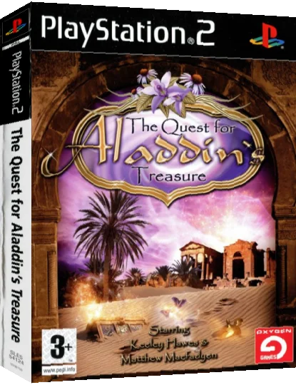 Quest for Aladdin's Treasure, The — box-3D (EU)