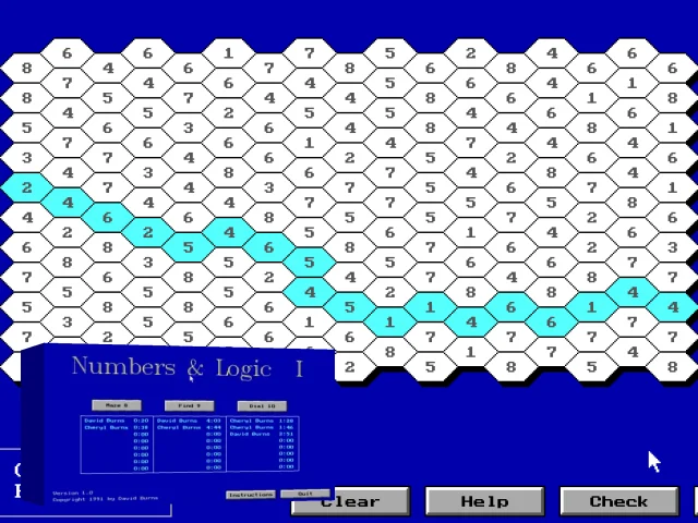 Numbers & Logic I — mixrbv2 (WOR)