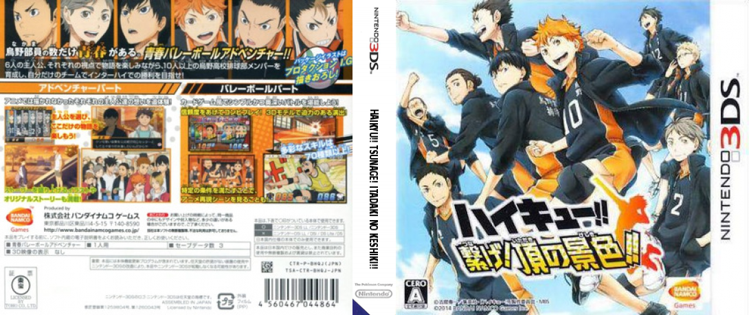 Haikyu!! Tsunage! Itadaki no Keshiki!! — box-texture (JP)