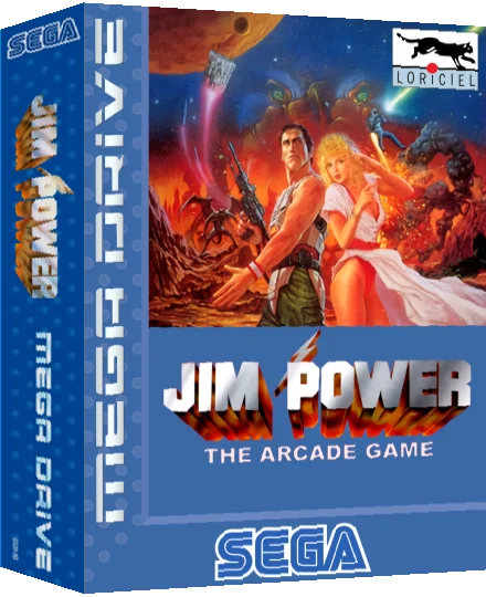 Jim Power - The Arcade Game — box-3D (EU)