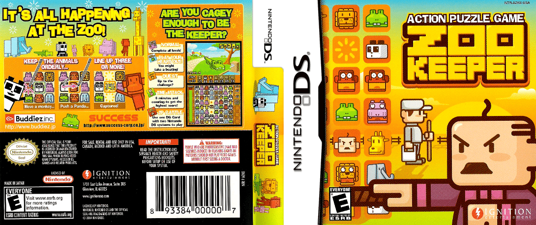 Zoo Keeper — box-texture (US)