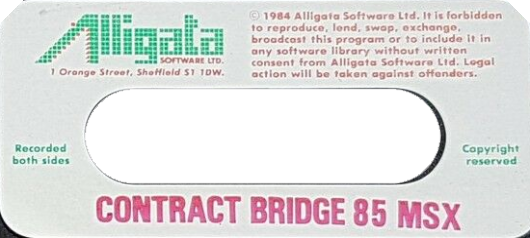 Contract Bridge — support-texture (EU)