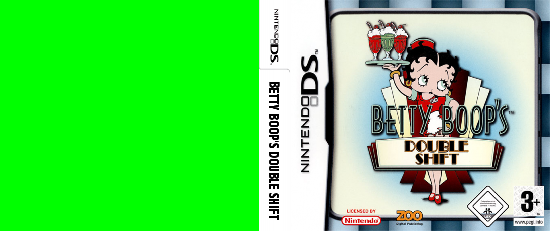 Betty Boop's Double Shift — box-texture (EU)