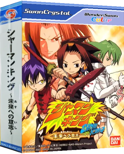 Shaman King - Asu e no Ishi — box-3D (JP)