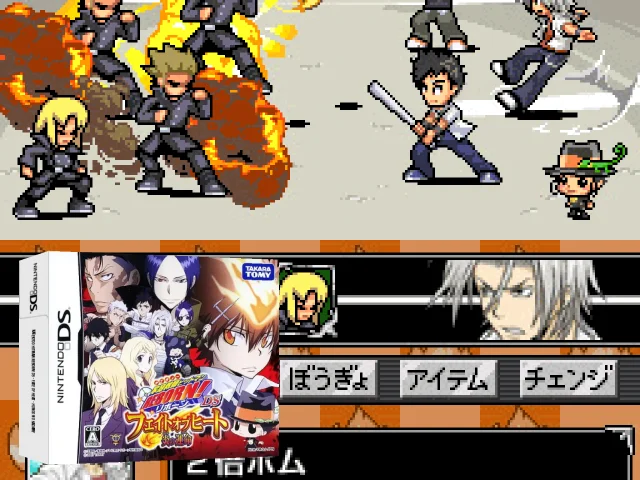 Katekyoo Hitman Reborn! DS - Fate of Heat - Honoo no Sadame — mixrbv2 (JP)