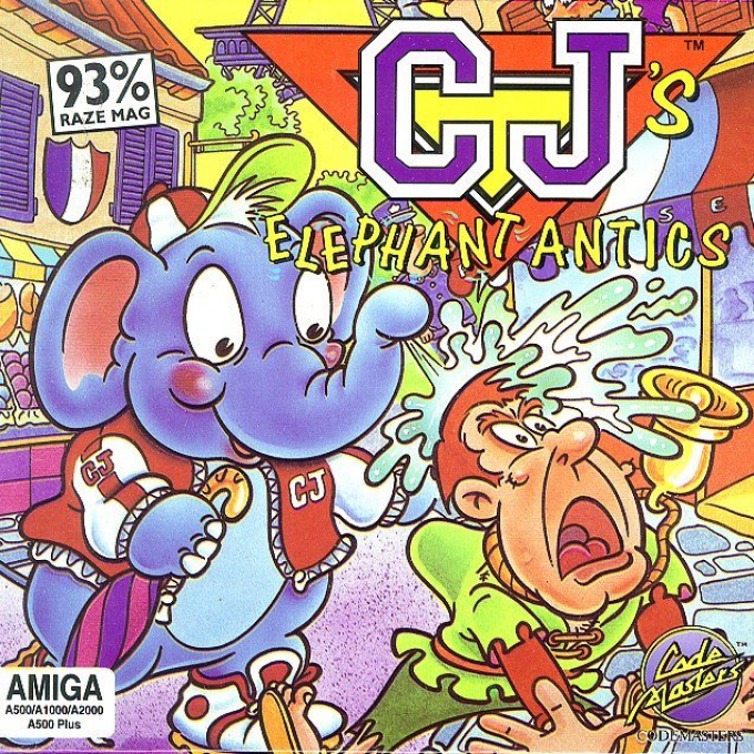CJ's Elephant Antics box art