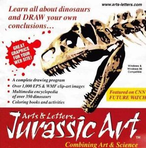 Jurassic Art box art