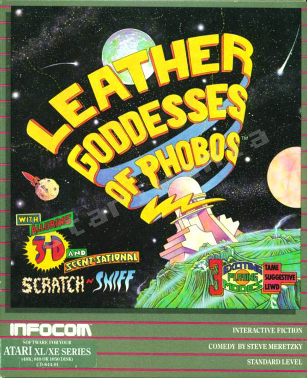 Leather Goddesses of Phobos box art