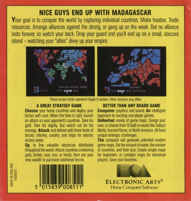 Lords Of Conquest — box-2D-back (EU)