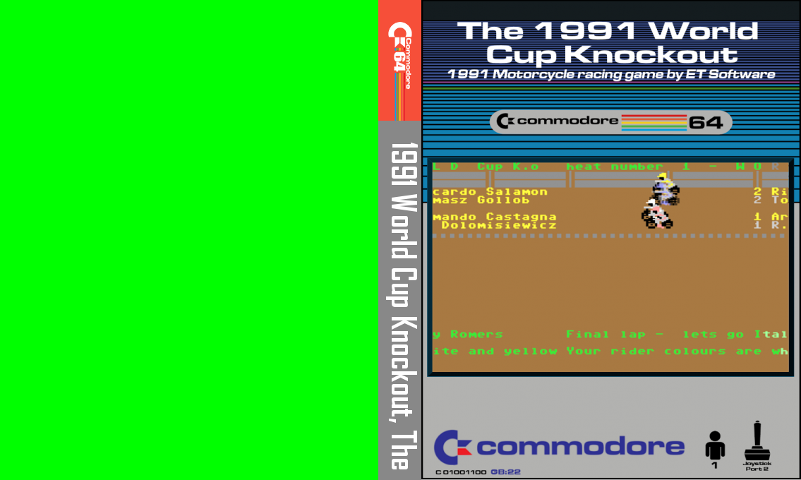 The 1991 World Cup Knockout — box-texture (CUS)