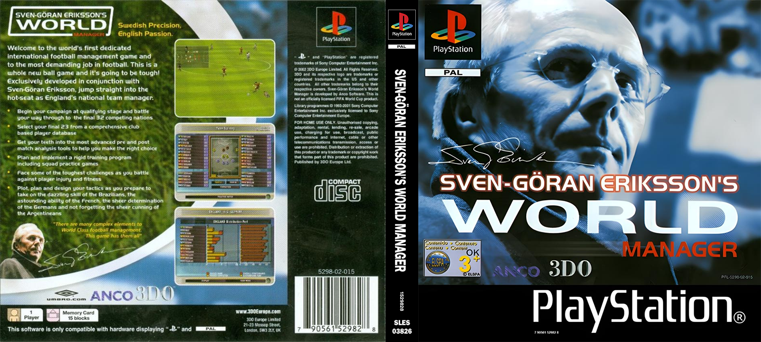 Sven-Goeran Eriksson's World Manager — box-texture (EU)