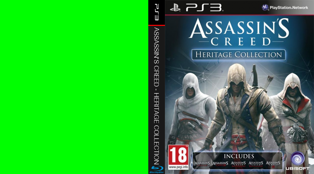 Assassin's Creed - Heritage Collection — box-texture (US)