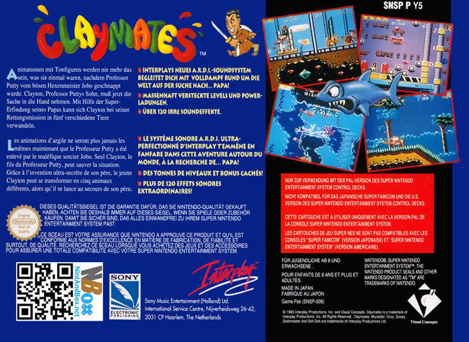 Claymates — box-2D-back (EU)