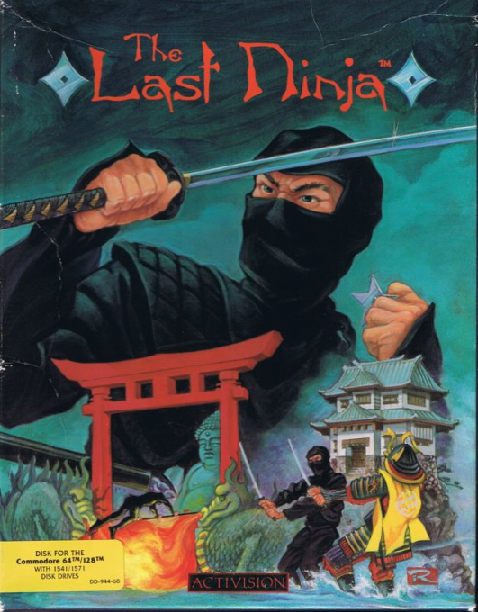 Last Ninja, The box art