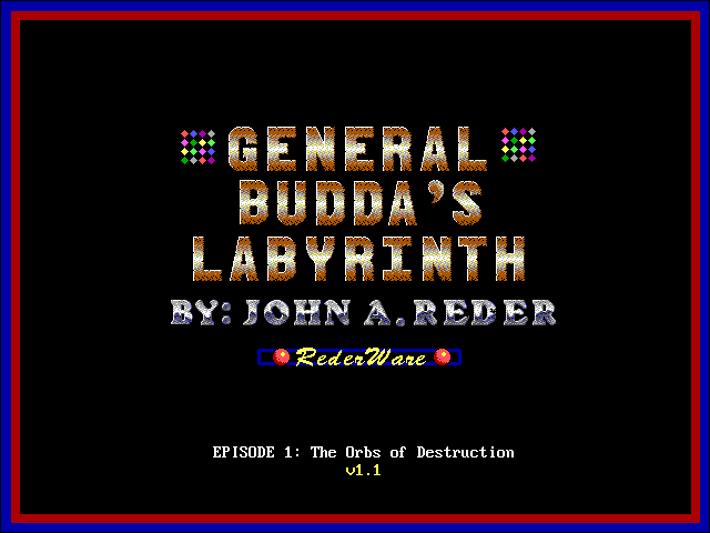 General Budda's Labyrinth box art