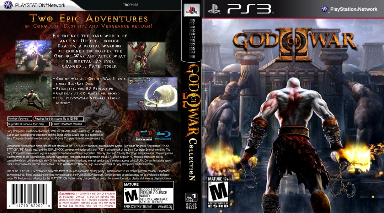 God of War II HD — box-texture (US)