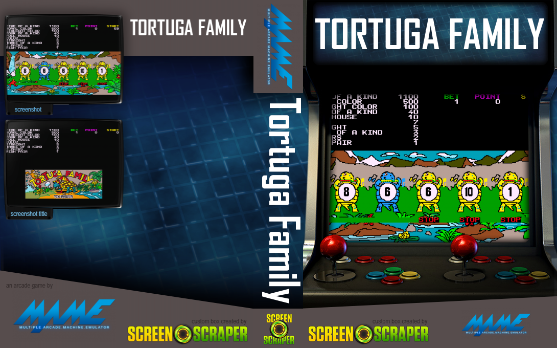 Tortuga Family — box-texture (SS)