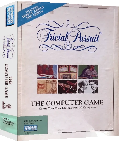 Trivial Pursuit - The Computer Game — box-3D (US)